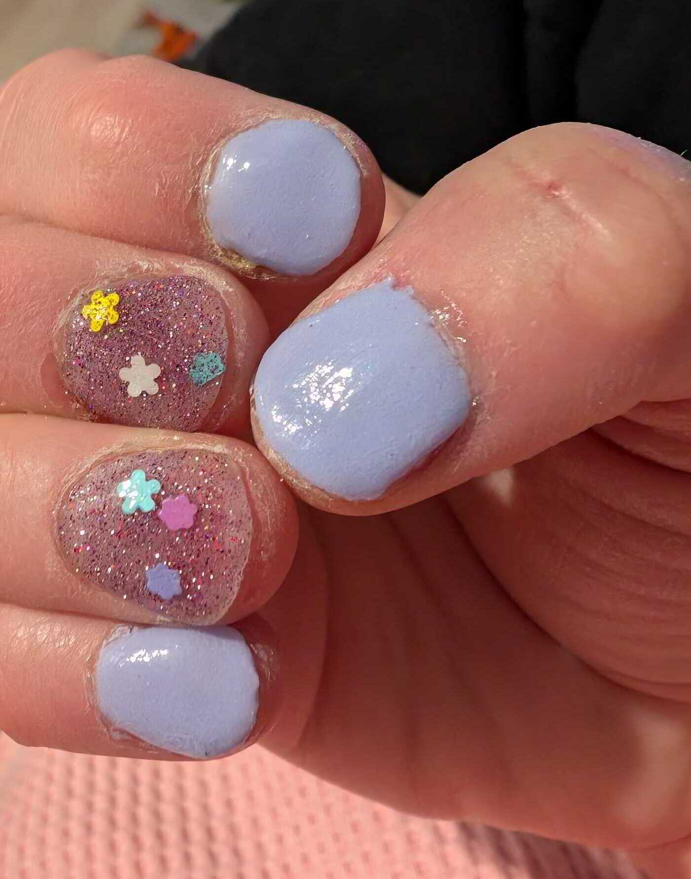 Nail polish manicure of shade Revel Revelist Club 2025 March 1, Revel Revelist Club 2025 March 2, Revel Vivien, 