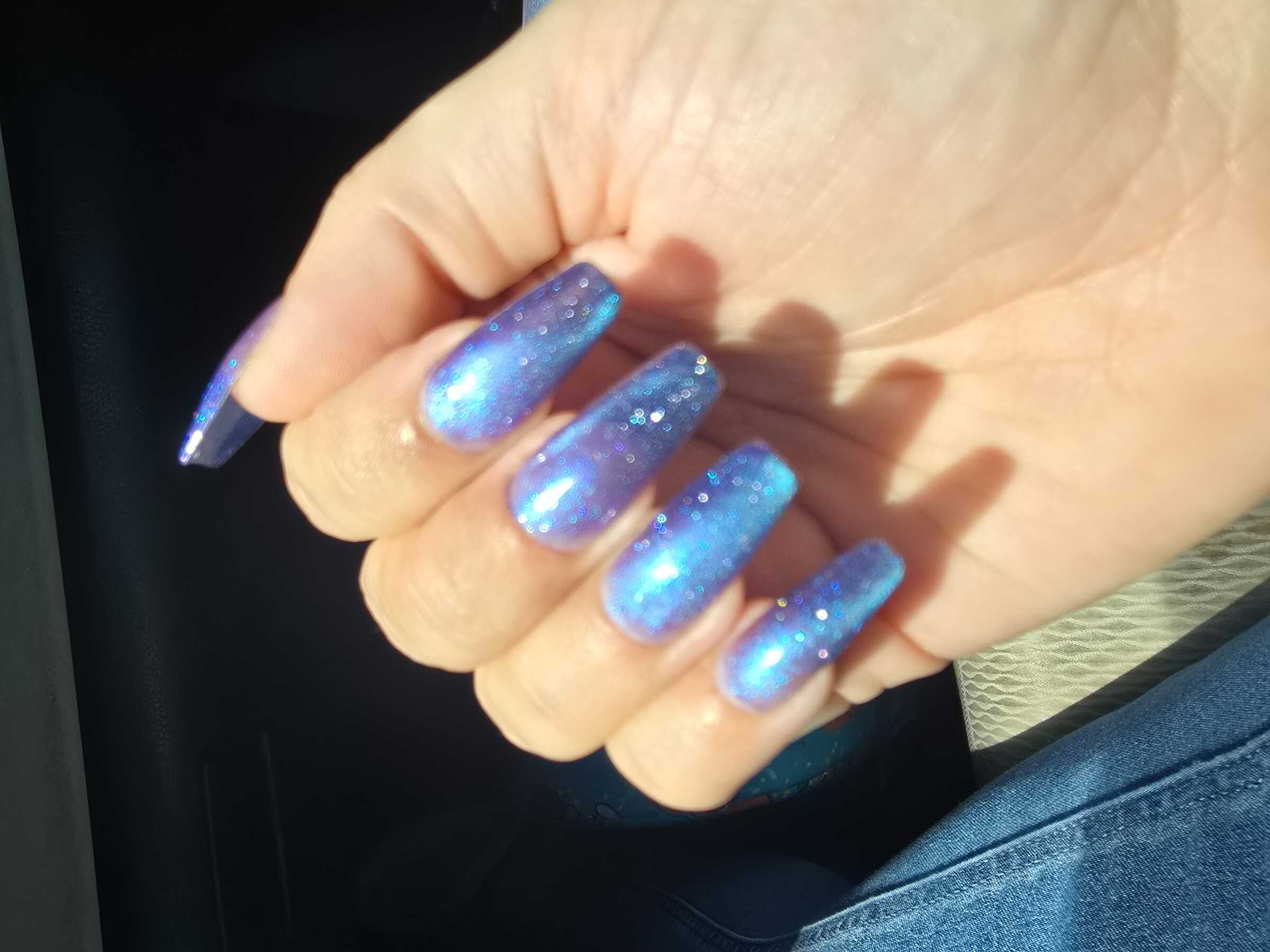 Nail polish manicure of shade Dvok Dm33, 
