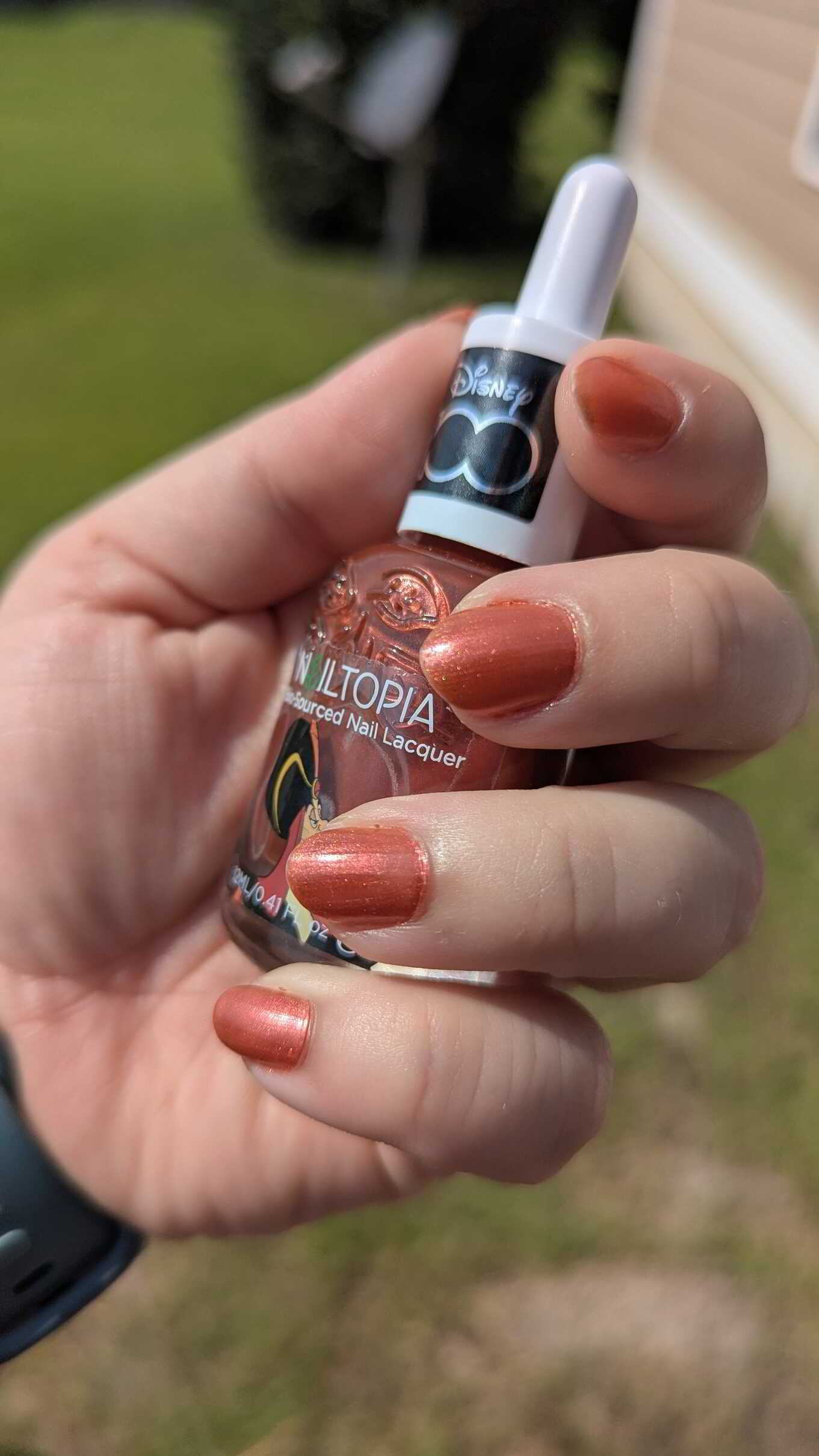 Nail polish manicure of shade Nailtopia Jafar, 