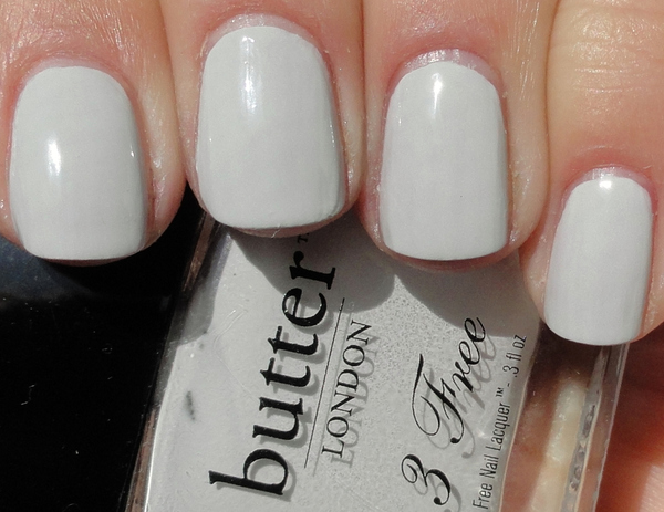 Nail polish swatch / manicure of shade butter London Billy No Mates