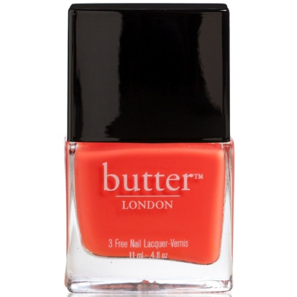 Nail polish swatch / manicure of shade butter London Jaffa