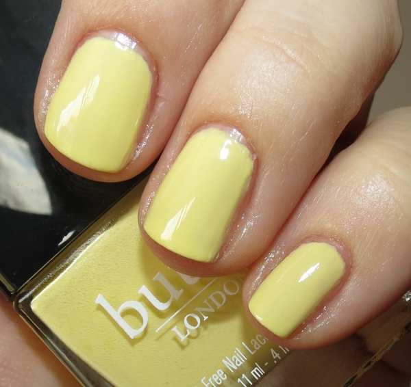 Nail polish swatch / manicure of shade butter London Jasper