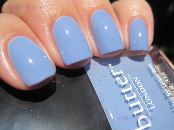 Nail polish swatch / manicure of shade butter London Sprog