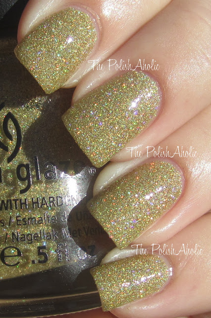 Nail polish swatch / manicure of shade China Glaze Angel Wings