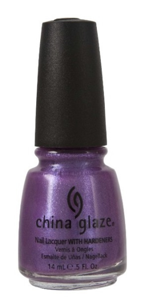 Nail polish swatch / manicure of shade China Glaze Anklets of Amethyst