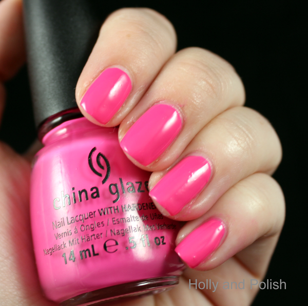 Nail polish swatch / manicure of shade China Glaze Beauty Within