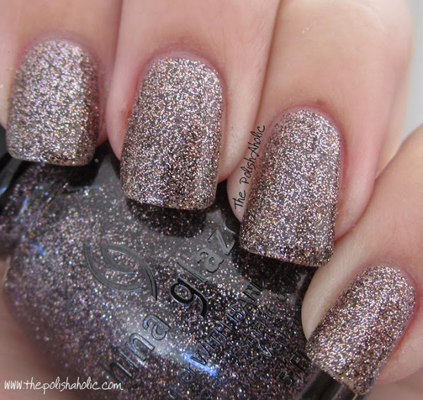 Nail polish swatch / manicure of shade China Glaze CG in the City