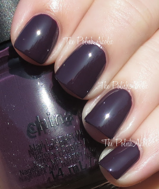 Nail polish swatch / manicure of shade China Glaze Charmed, I'm Sure