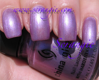 Nail polish swatch / manicure of shade China Glaze Crown Jewels