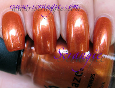 Nail polish swatch / manicure of shade China Glaze Cruisin'