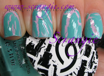 Nail polish swatch / manicure of shade China Glaze Crushed Candy