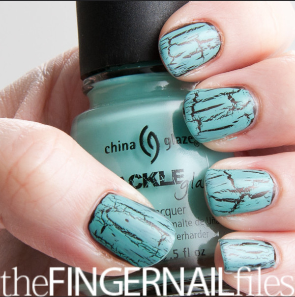 Nail polish swatch / manicure of shade China Glaze Crushed Candy