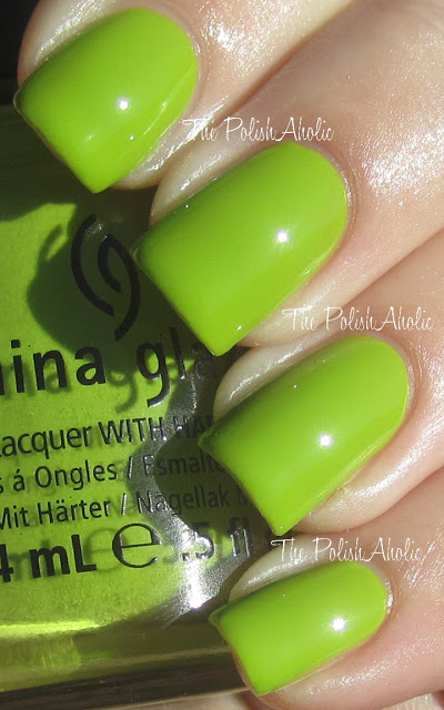 Nail polish swatch / manicure of shade China Glaze Def Defying