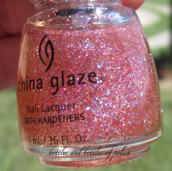 Nail polish swatch / manicure of shade China Glaze Diamond Diva