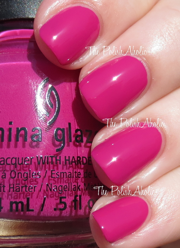 Nail polish swatch / manicure of shade China Glaze Dune Our Thing