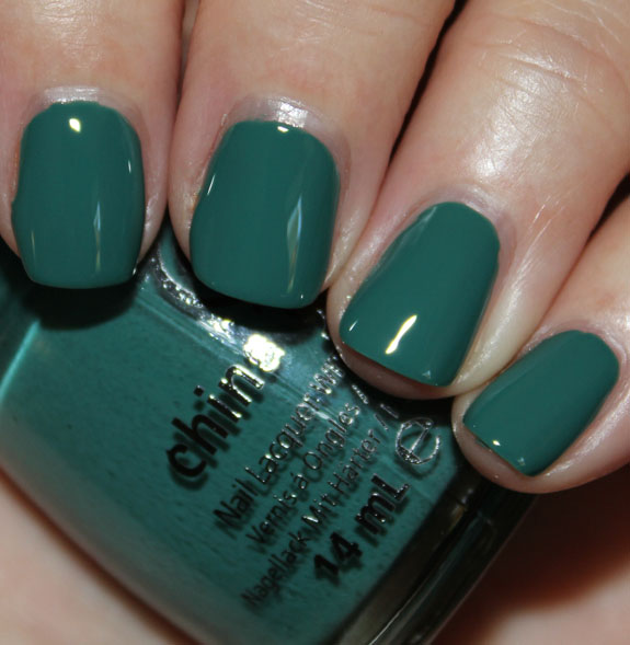 Nail polish swatch / manicure of shade China Glaze Exotic Encounters