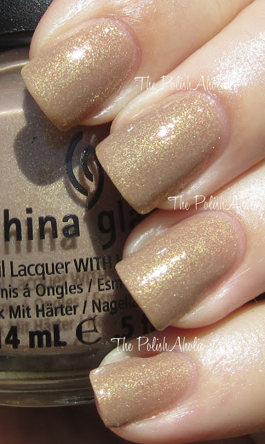 Nail polish swatch / manicure of shade China Glaze Fast Track