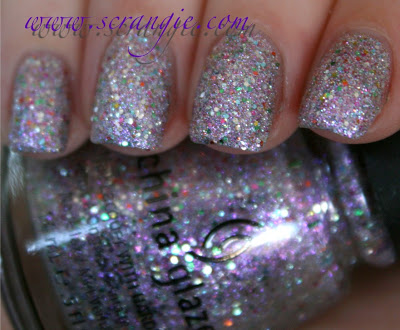 Nail polish swatch / manicure of shade China Glaze Full Spectrum