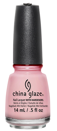 Nail polish swatch / manicure of shade China Glaze Go-Go Pink