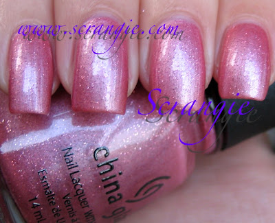 Nail polish swatch / manicure of shade China Glaze Good Witch