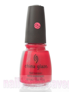 Nail polish swatch / manicure of shade China Glaze How Lola Can You Go