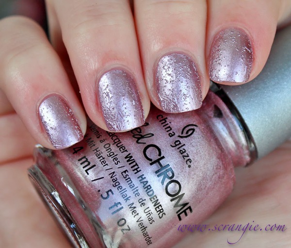 Nail polish swatch / manicure of shade China Glaze I'm Chromatic