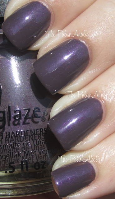 Nail polish swatch / manicure of shade China Glaze Jungle Queen