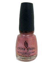 Nail polish swatch / manicure of shade China Glaze Just Hue and Me