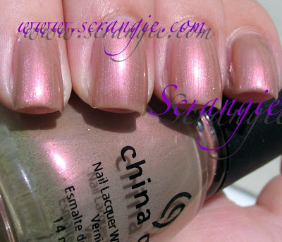 Nail polish swatch / manicure of shade China Glaze Lady Sings the Hues