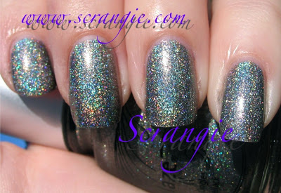 Nail polish swatch / manicure of shade China Glaze Let's Do It in 3-D