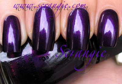 Nail polish swatch / manicure of shade China Glaze Let's Groove