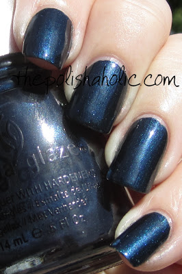 Nail polish swatch / manicure of shade China Glaze Little Drummer Boy