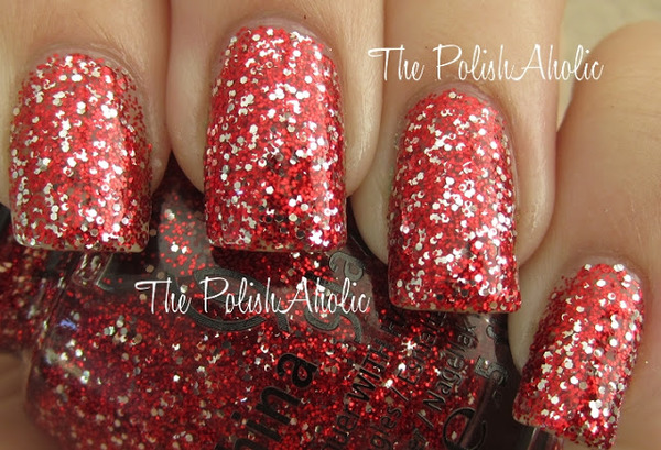 Nail polish swatch / manicure of shade China Glaze Love Marilyn