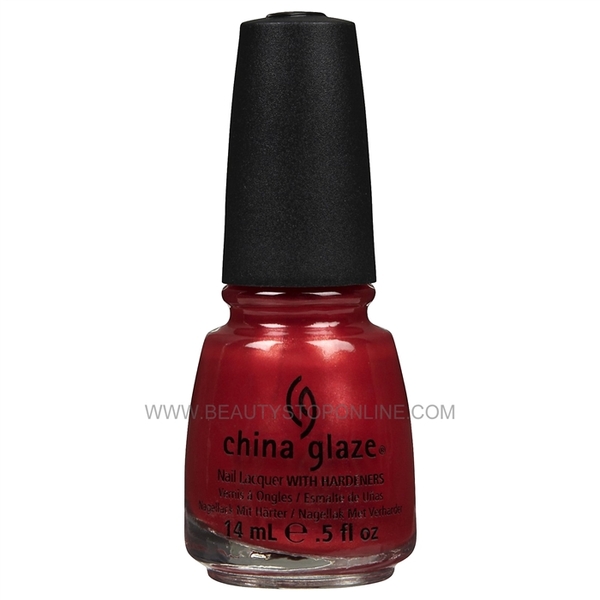 Nail polish swatch / manicure of shade China Glaze Mad About Hue