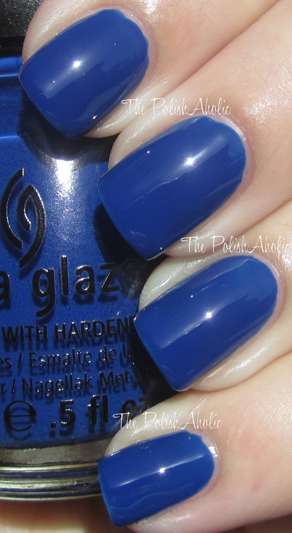 Nail polish swatch / manicure of shade China Glaze Man Hunt