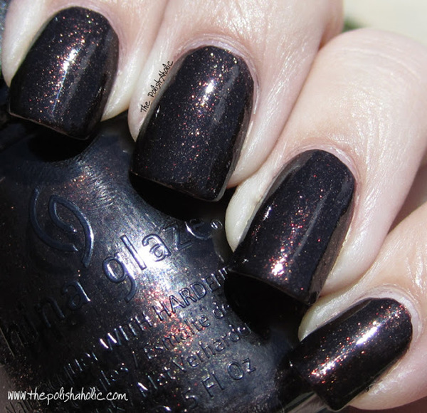 Nail polish swatch / manicure of shade China Glaze Midtown Magic