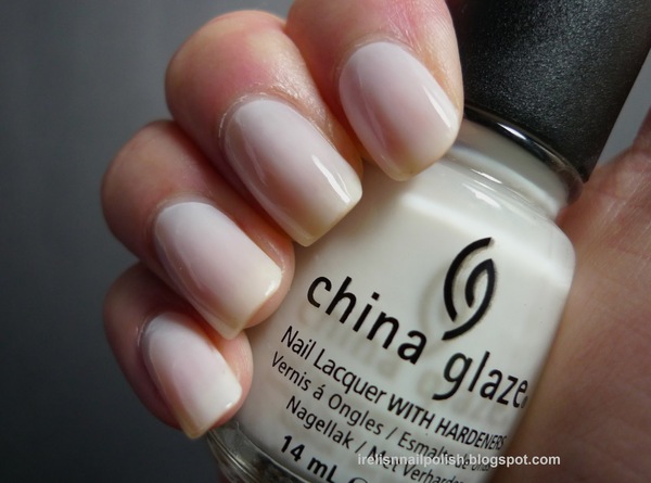 Nail polish swatch / manicure of shade China Glaze Moonlight