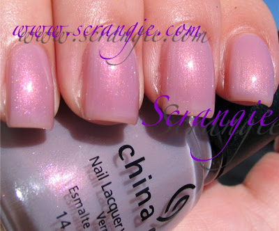 Nail polish swatch / manicure of shade China Glaze Mr. and Mrs.