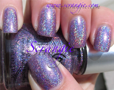 Nail polish swatch / manicure of shade China Glaze Octa Gone Wild