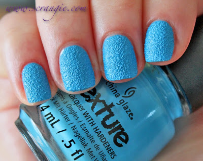 Nail polish swatch / manicure of shade China Glaze Of Coarse!