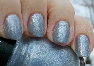 Nail polish swatch / manicure of shade China Glaze Open-Toed