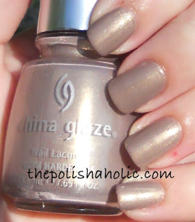 Nail polish swatch / manicure of shade China Glaze Orchid Shadow