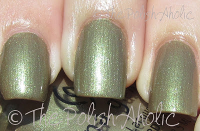 Nail polish swatch / manicure of shade China Glaze Out on Safari