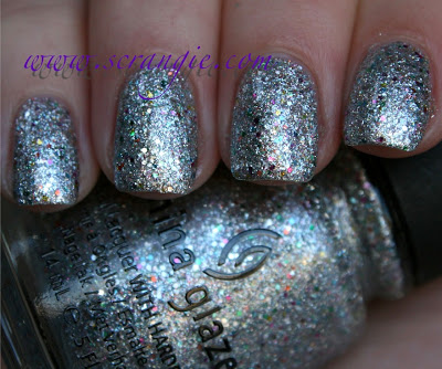 Nail polish swatch / manicure of shade China Glaze Polarized