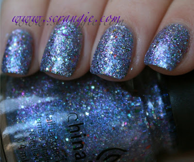 Nail polish swatch / manicure of shade China Glaze Prism