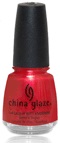 Nail polish swatch / manicure of shade China Glaze Red Essence