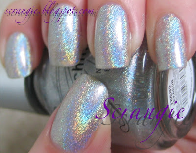 Nail polish swatch / manicure of shade China Glaze Sexagon