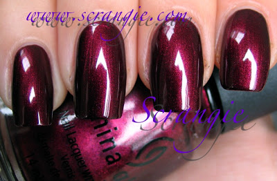 Nail polish swatch / manicure of shade China Glaze Short and Sassy