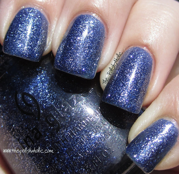 Nail polish swatch / manicure of shade China Glaze Skyscraper