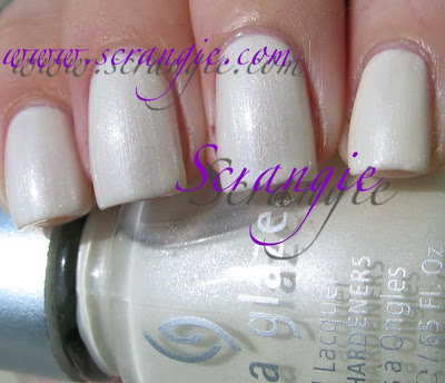 Nail polish swatch / manicure of shade China Glaze Sophistication